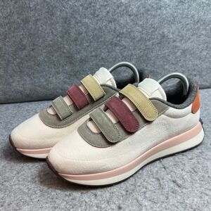 Allbirds Women Varsity Strap Sneakers Multi-Color Hook and Loop Canvas Shoes 10